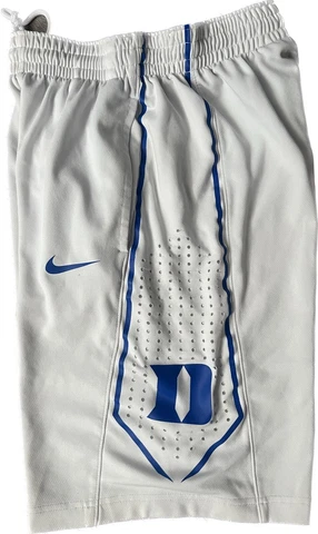 VTG Nike Duke Blue Devils Basketball Shorts Mens Small Team Sports 21" long Cover