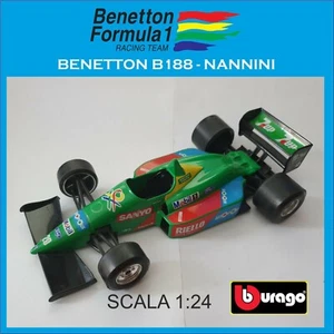 BENETTON B188 PIQUET BURAGO SCALA 1:24 CON SCATOLA (C/341) - Foto 1 di 3