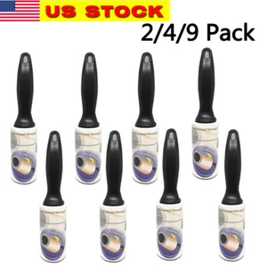 Lot of 2/4/9 Lint Roller, 60 Sheets Each, Lint Remover and Pet Hair Remover - Picture 1 of 6