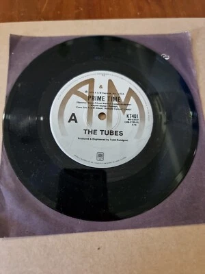 Tubes. Prime Time. 7 Inch Single. Record Vinyl.  NM  - Image 1 of 3
