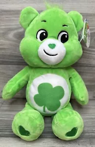 "Care Bears Green Good Luck Bear Peluche 2020 de edición especial de coleccionista 13" - Imagen 1 de 14