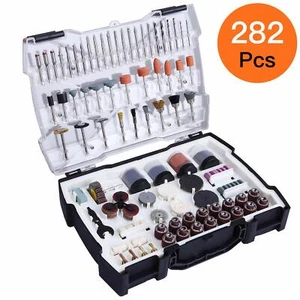 Kit de accesorios de herramientas giratorias TACKLIFE ARTO2C 282 piezas vástagos de 1/8 de pulgada de diámetro U - Imagen 1 de 8
