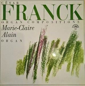 SUPRAPHON STEREO 50823 CESAR FRANCK ORGAN COMPOSITIONS *MARIE-CLAIRE ALAIN* NM - Picture 1 of 3