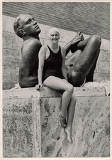 Jeanette Campbell Swimming 1936 Sammelwerk Olympic Trading Card Berlin DE *Am7c