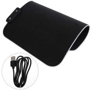 1pc elektronische Spiele USB Bunte leichte Desktop - -Pad Luminous Mausmatte - Afbeelding 1 van 12