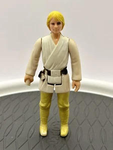 1977 Luke Skywalker Farm Boy Star Wars Figure Blonde Hong Kong Vintage Kenner - Picture 1 of 21