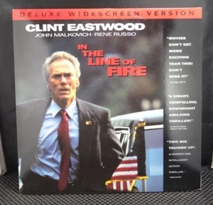 Laserdisc Laser Videodisc - Clint Eastwood - In The Line of Fire - Picture 1 of 2