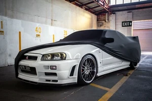 Fits R34 Skyline GTR/GTT Indoor Car Cover rb25 rb26 gtr nismo - Picture 1 of 7
