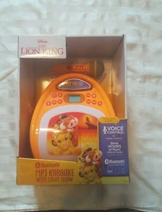 NEW Disney The Lion King Bluetooth MP3 Karaoke  Light Show Siri Google Assistant - Picture 1 of 4