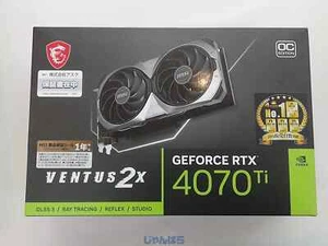 MSI GeForce RTX 4070 Ti VENTUS 2X OC 12GB GDDR6X - Bild 1 von 7