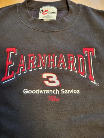 Dale Earnhardt Sr. Vintage Sweatshirt, Size Kids M, #33 Cover