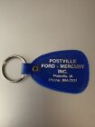 Vtg Postville Ford Mercury Inc - Postville, IA - Keychain