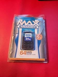 PS2 Datel Memory Max 64mb Card - Playstation 2 - Picture 1 of 2