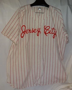 Jersey de béisbol de lana con franelas de campo Ebbets City #28 talla X-grande - Imagen 1 de 3