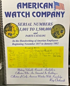 American Watch Company Seriennummern 1.001 bis 1.500.000 und Teilekatalog - Bild 1 von 5