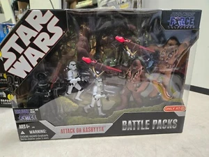 Star Wars Battle Pack Attack On Kashyyyk Darth Vader Wookie Warrior Stormtrooper - Picture 1 of 6