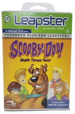 LeapFrog Leapster Learning Game: Scooby-Doo! Math Times Two! - Image 1 of 4