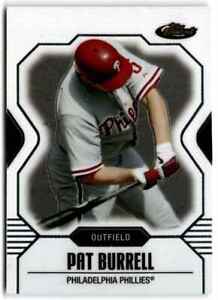 2007 Topps Finest Pat Burrell Philadelphia Phillies #71