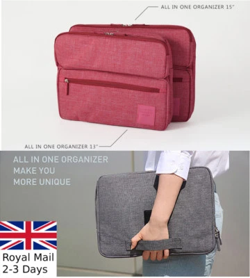 Canvas Sleeve Case Bag Cover Pouch For 13''/15'' MacBook Air/Pro Laptop Notebook - Image 1 of 4