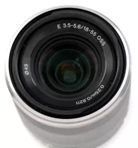 Sony E Mount 18-55mm f3.5-5.6 SEL OSS Lens SEL1855 Silver #1650 - Picture 1 of 5