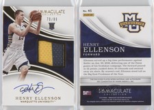 2016 Immaculate Collegiate Signature /99 Henry Ellenson RPA Rookie Patch Auto RC