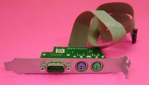 GENUINE Dell Serial PS/2 Full Height Panel Board w/Cable N3563 F743C - Picture 1 of 5