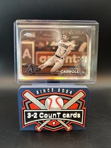 2024 Topps Chrome - Corbin Carroll #267 Sepia Refractor - Picture 1 of 2
