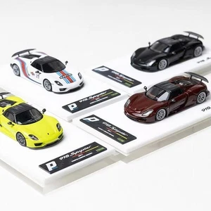 DMH x BCP 1:64 Porsche 918 Hardtop Resin Car Model Collection - Picture 1 of 36