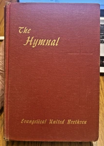 Vintage 1957 The Hymnal Evangelical United Brothers Church Hardcover 3. Druck - Bild 1 von 6