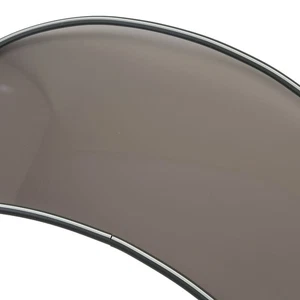 Ι Smoky Motorcycle Oval Windshield Clear Front Windscreen Spoiler Air Wind - Picture 1 of 12