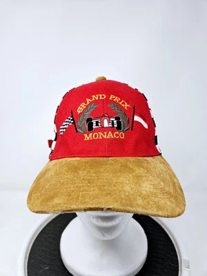 Gorra de béisbol Monaco Grand Prix años 90 bordada Montecarlo gamuza gorra ajustable Foto 1 de 4