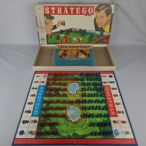 Vintage 1961 Stratego Game By Milton Bradley Complete & Excellent Condition 4916 - Picture 1 of 19