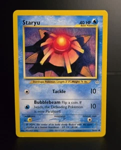 Pokémon TCG - STARYU - 56/64 - UNLIMITED - NEO REVELATION (2001) - WOTC - LP - Picture 1 of 2