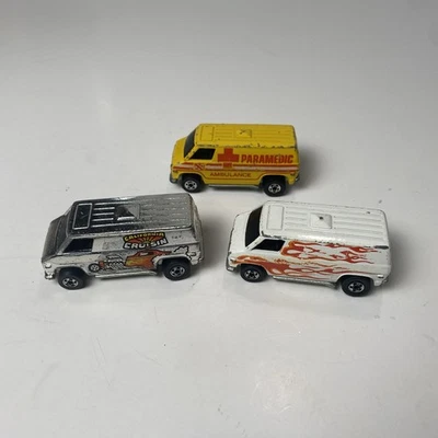 Hot Wheels 70's Super Van Blackwall Lot Of 3 - Image 1 of 4