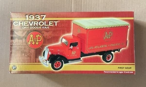 First Gear 1/34 1937 Chevrolet A&P Tea Co Dry goods Van 19-2912 NEW IN BOX - Picture 1 of 6