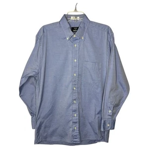 Vintage Gitman Bros Shirt Mens 16.5 33 Blue Button Up Oxford TTX 2x2 USA - Picture 1 of 6