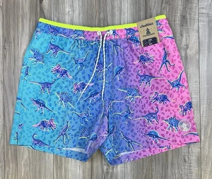 Chubbies The Dino Delights Swim Trunks, Men’s Size Large, Brand New - Picture 1 of 8