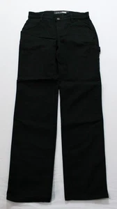 Carhartt Women's Rugged Flex Relaxed Fit Canvas Pant EJ3 Black Size 2 NWT - Picture 1 of 6