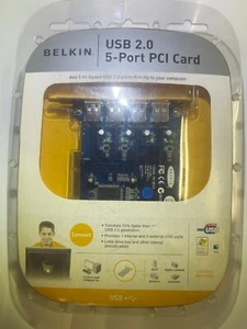 BELKIN USB 2.0 5-Port PCI Card - Photo 1/2