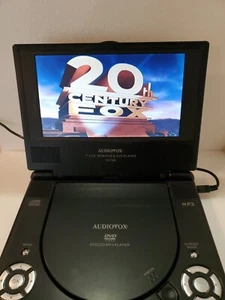 Audiovox D1788 7-Inch Portable DVD Player 110 Cord Tested - Picture 1 of 3
