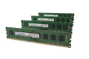 Samsung 32GB Kit | 4x 8GB DDR3 RAM | 2Rx8 PC3 12800U 1600Mhz | Arbeitsspeicher - Bild 1 von 1