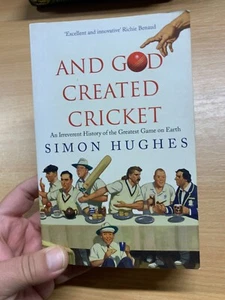 2000 SIMON HUGHES "UND GOTT SCHUF CRICKET" SPORT TASCHENBUCH (P3) - Bild 1 von 13