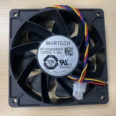 1PCS New MARTECH DF1203812B2FN Cooling Fan DC12V 4.5A 4Pin For Ant S21/T21/S19k