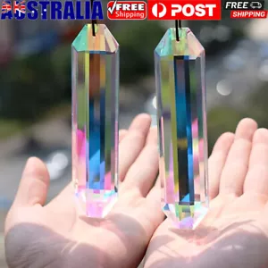 Natural Crystal Sun Catchers Prism Suncatchers Rainbow Maker Home Hanging Decor - Picture 1 of 14
