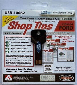 Ford Mustang Shop Tips (1963 - 1973) (USB) *New* - Bild 1 von 2