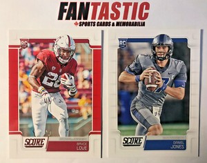 2019 Score Football YOU PICK ROOKIE base cards 331-440 RC & RED Parallels 1-440