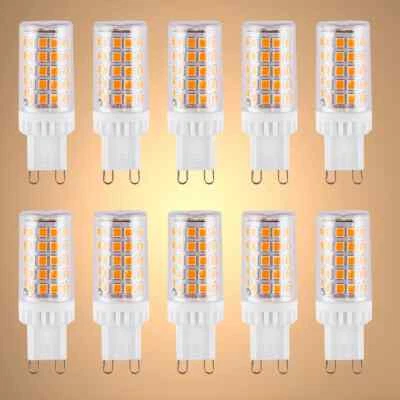 10 G9 LED Bulbs Cool White Warm White Halogen Replacement Light Bulb Energy Save - Image 1 of 4