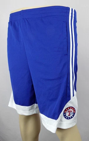 Texas Rangers Shorts Boys Small 6 - 7 Blue Stitched Basketball Shorts New ST154 Cover