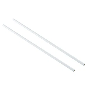Cannucce di Carta Bianca 8" (20cm) Biodegradabili Compostabili Ecologiche Foro 6mm - Foto 1 di 6