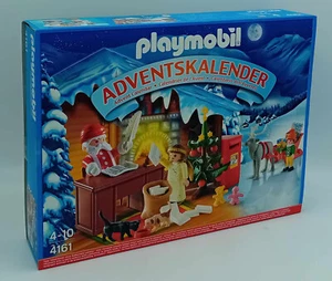 PLAYMOBIL 4161 Adventskalender Weihnachts Postamt Post Nikolaus Renntier NEU - Bild 1 von 6